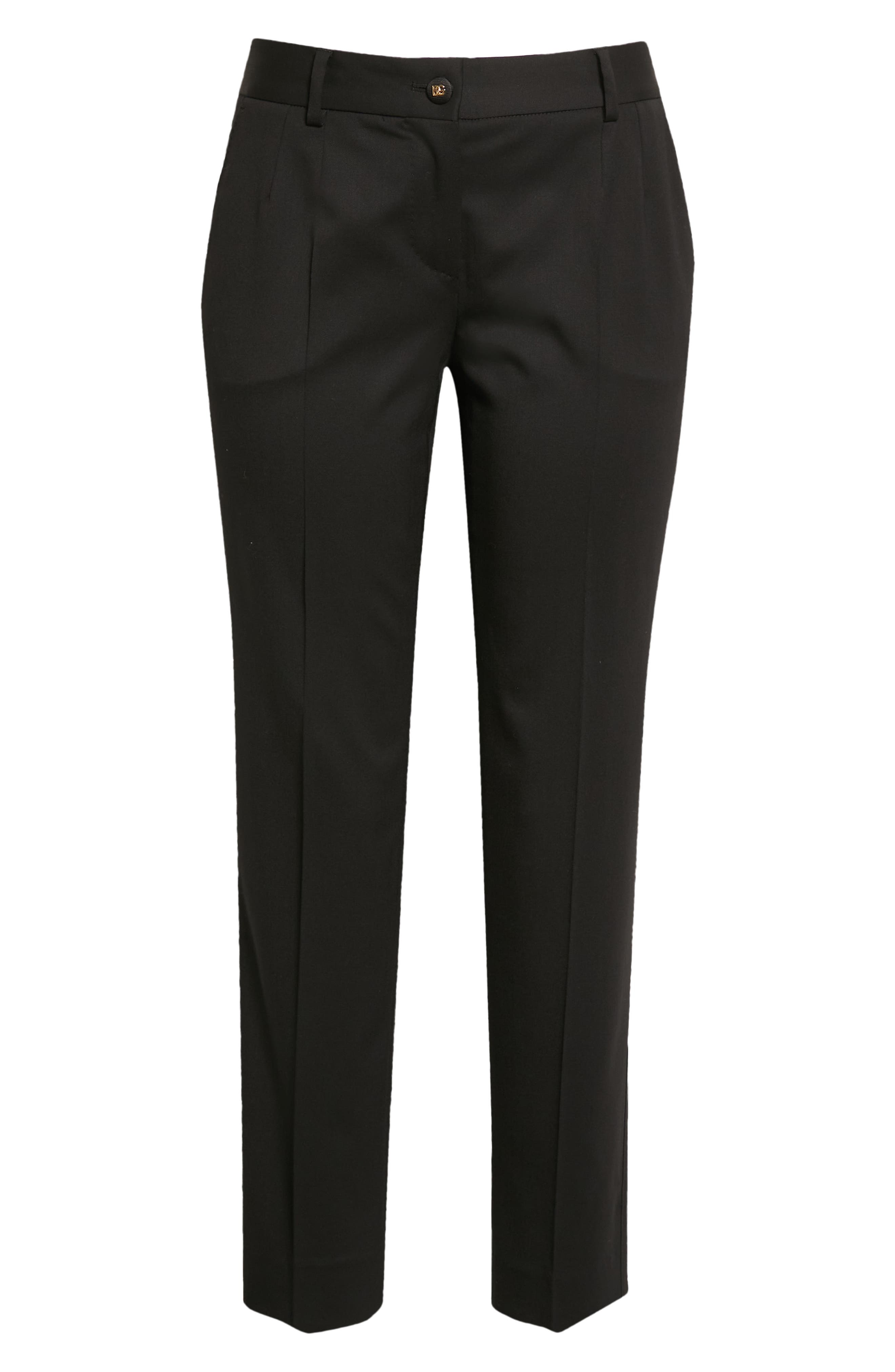 Turlington Wool Stretch Gabardine Pants - 6