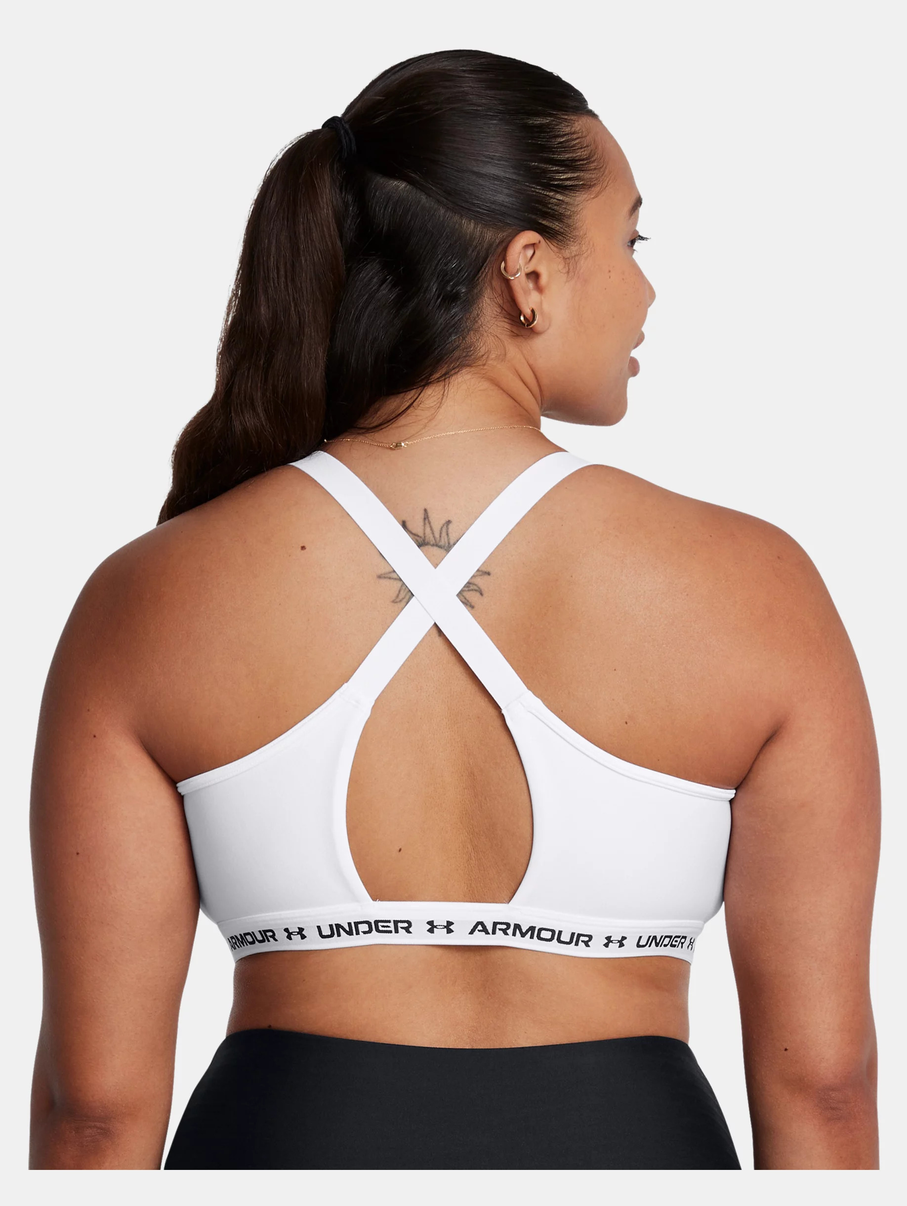 Women's UA Crossback Low Sports Bra - 10