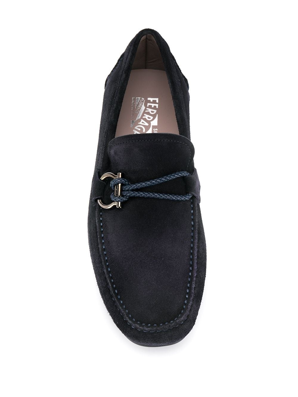 Gancini braided driver shoes - 4