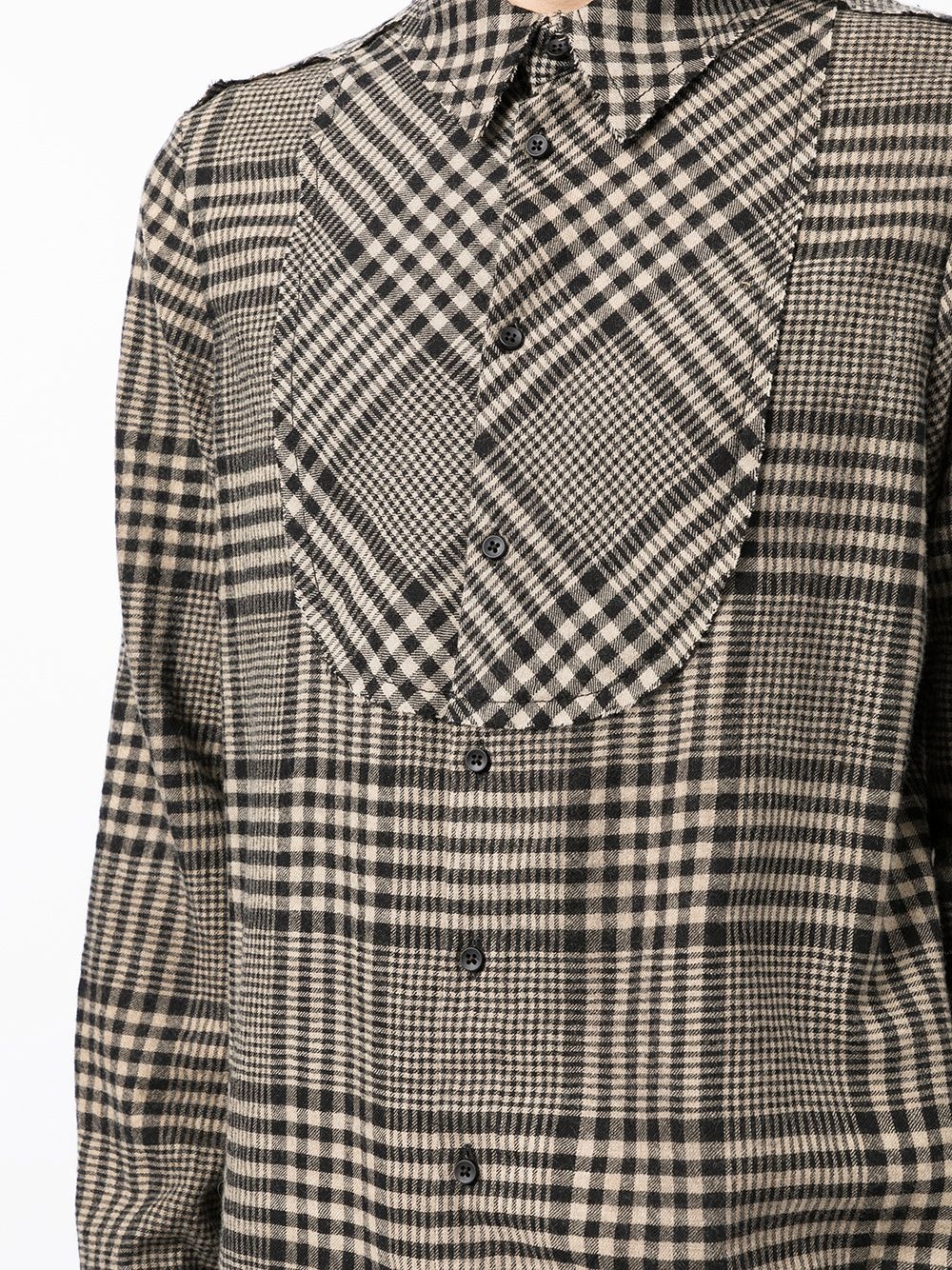 checked wool shirt - 5