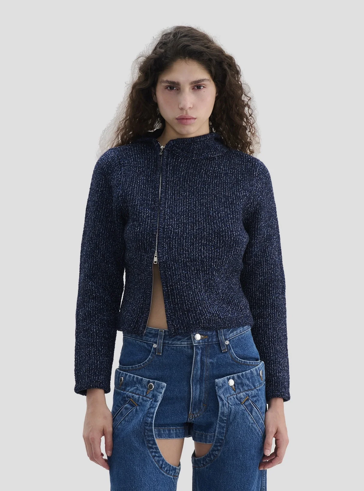 KNOT ZIP HOODIE - 1