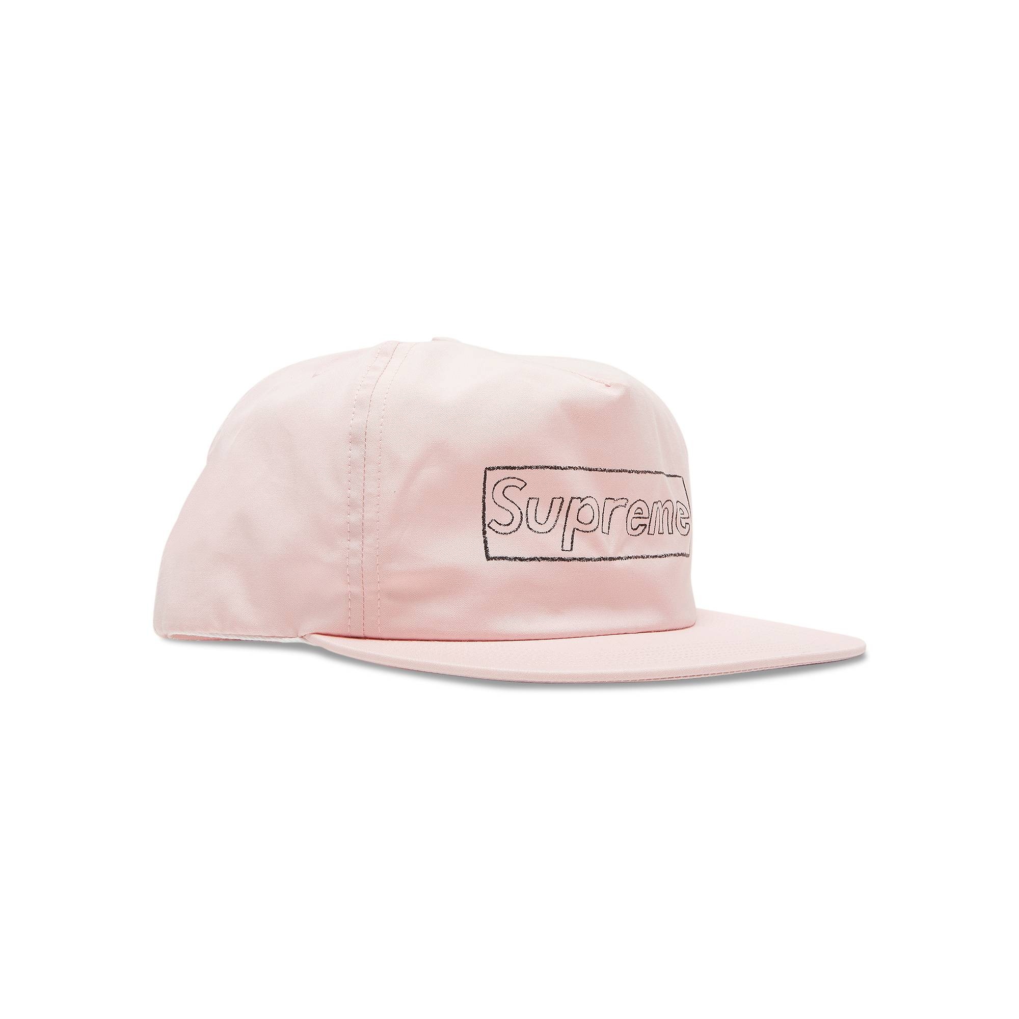 Supreme x KAWS Chalk Logo 5-Panel 'Pink' - 1