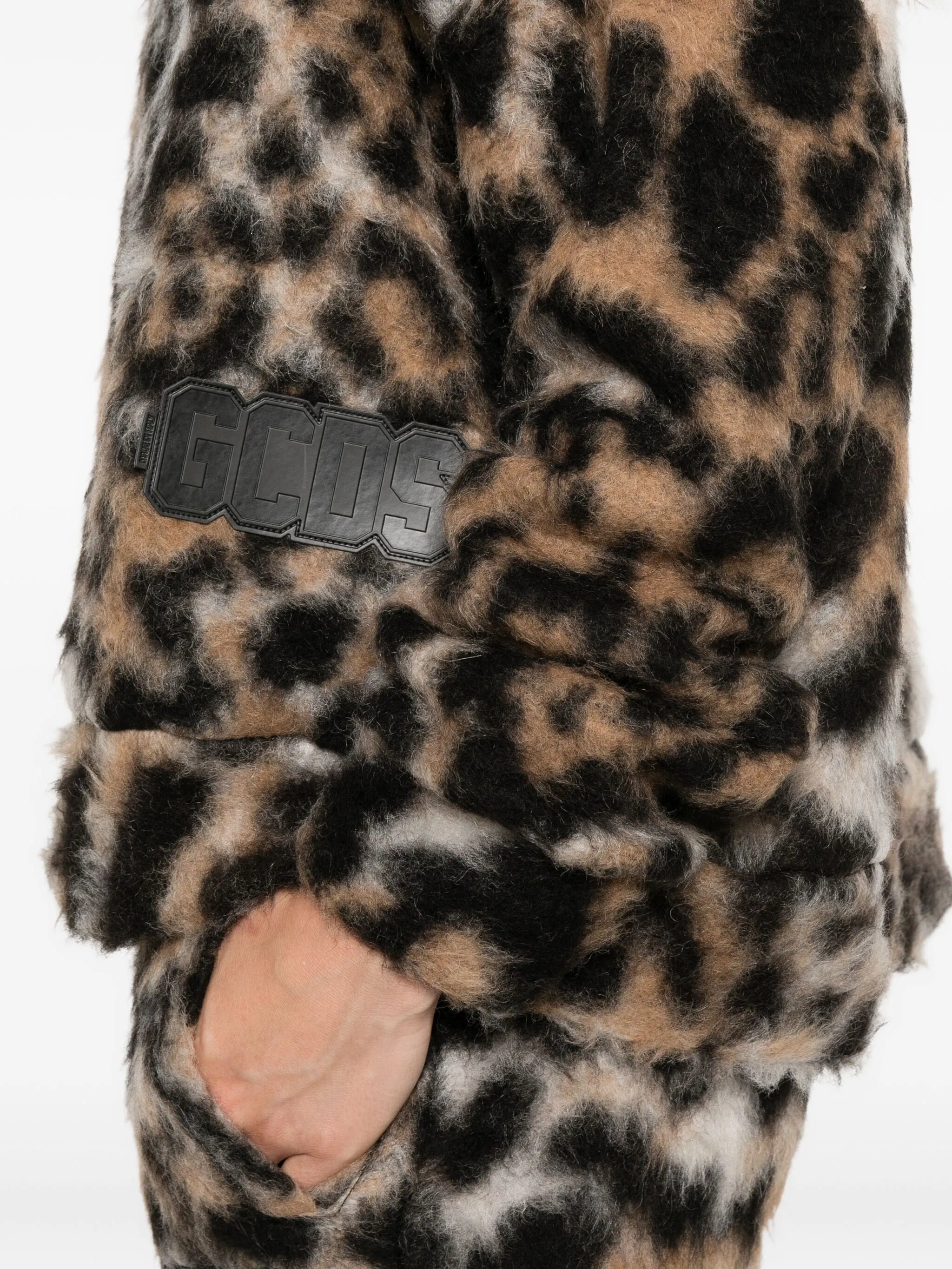 Gcds Hooded Animal-print Sweater - 5