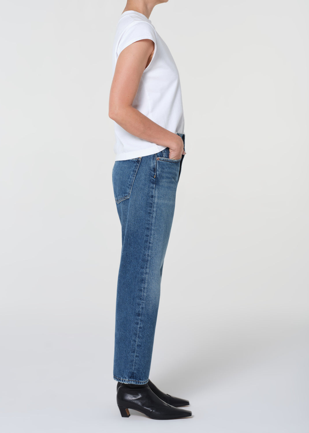 90'S CROP MID RISE STRAIGHT PETITE IN BOUNTY - 3