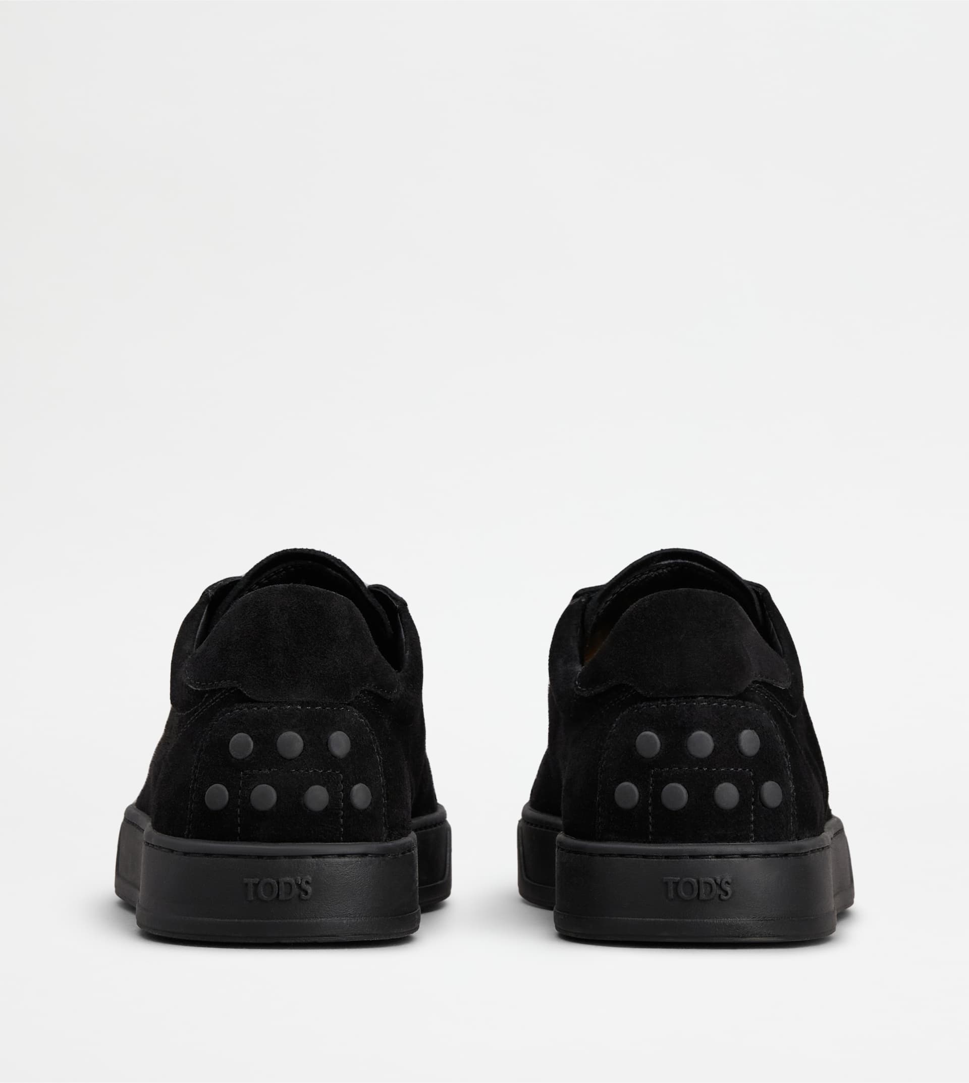 SNEAKERS IN SUEDE - BLACK - 3