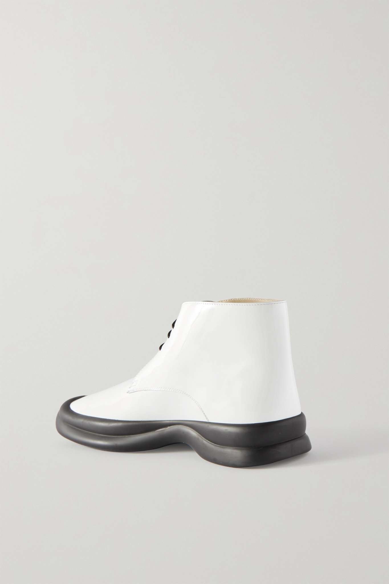 Town patent-leather ankle boots - 3