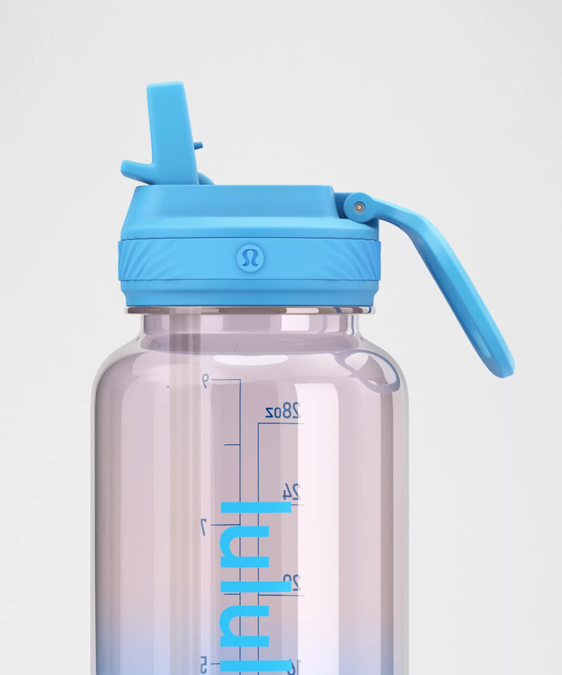 Back to Life Clear Bottle 32oz *Straw Lid 3