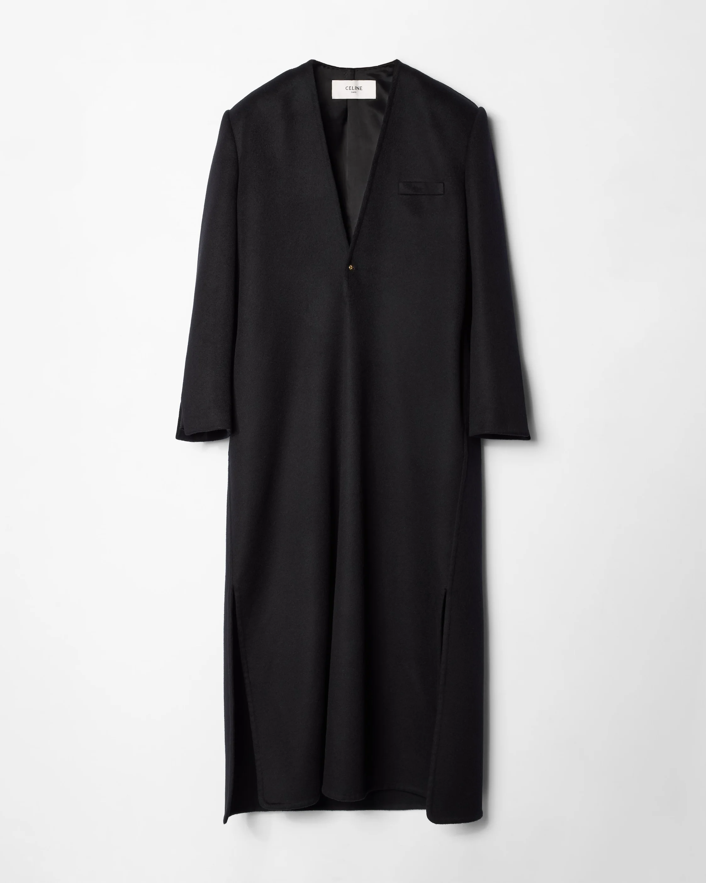 TUNIC IN DOUBLE-FACE CASHMERE - 1