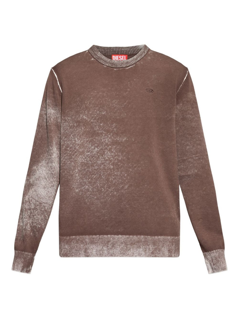 K-Laurent logo-embroidered sweater 1