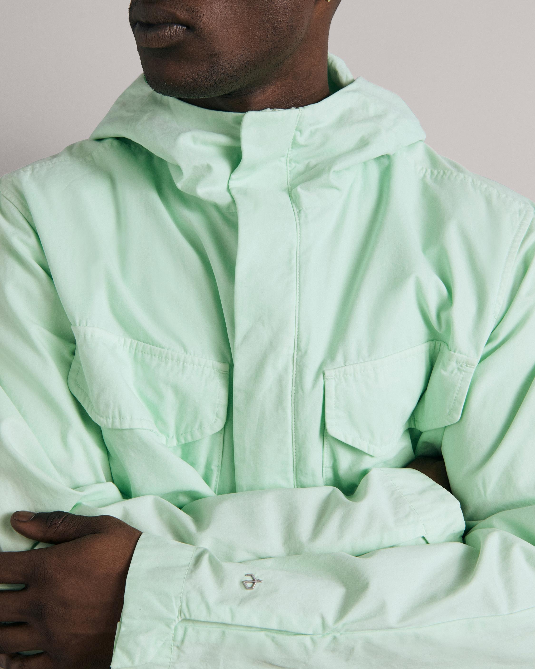 Military Tactic Peached Cotton Jacket
Relaxed Fit Jacket - 6