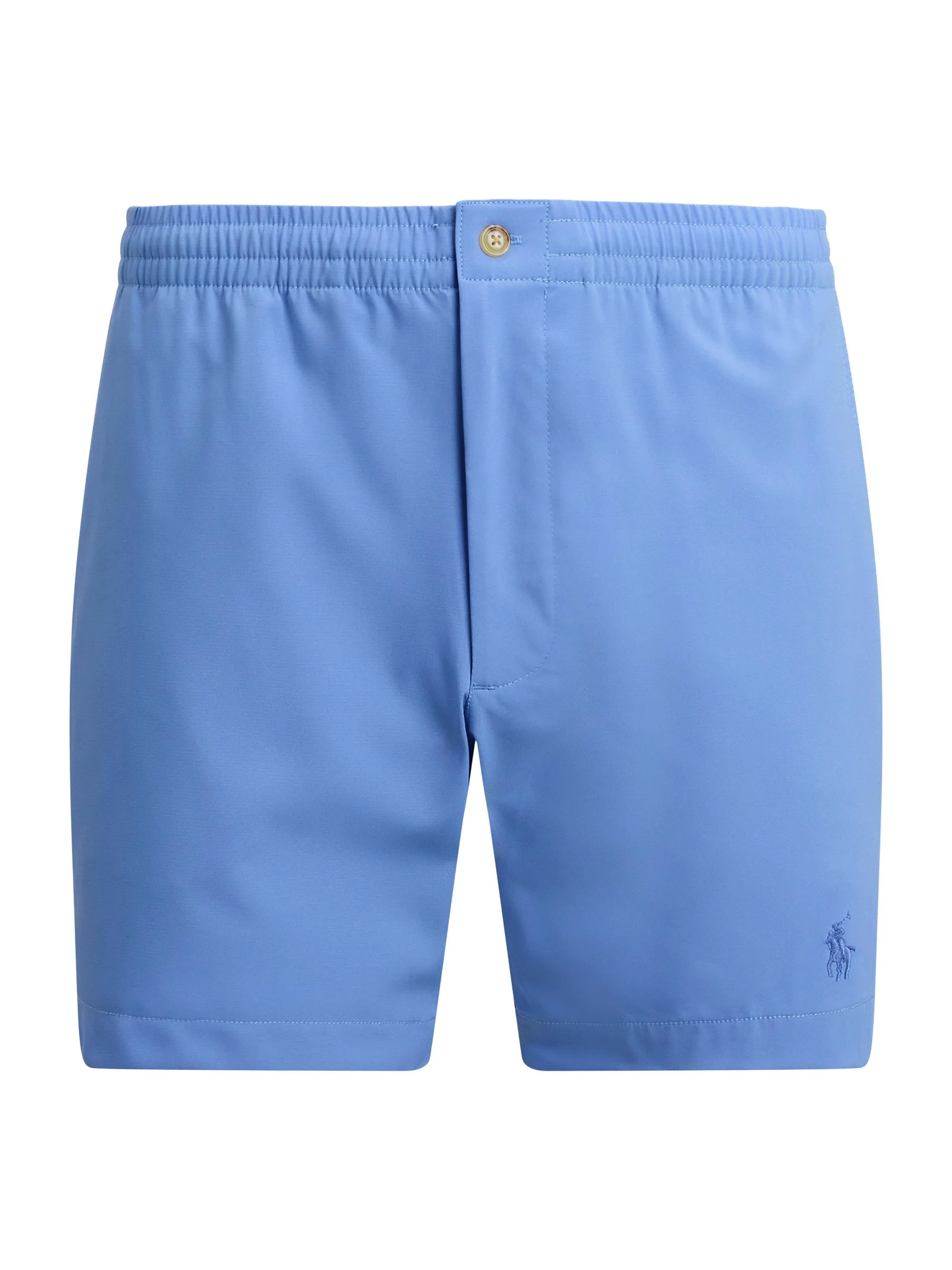 Men's Elasticized Waistband Mid-Rise Trunks - Harbour Island Blue - 1