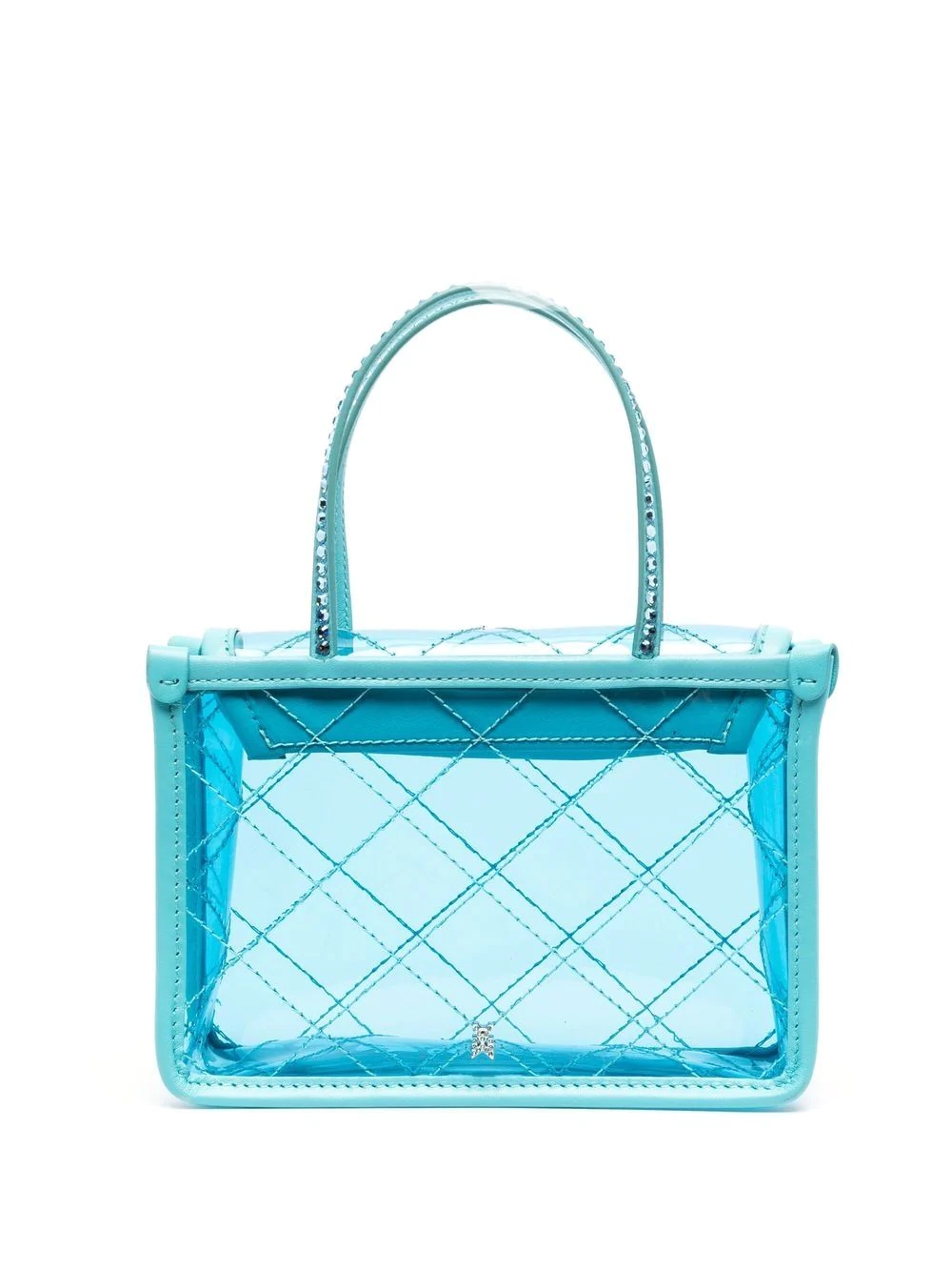 crystal-embellished mini bag - 1