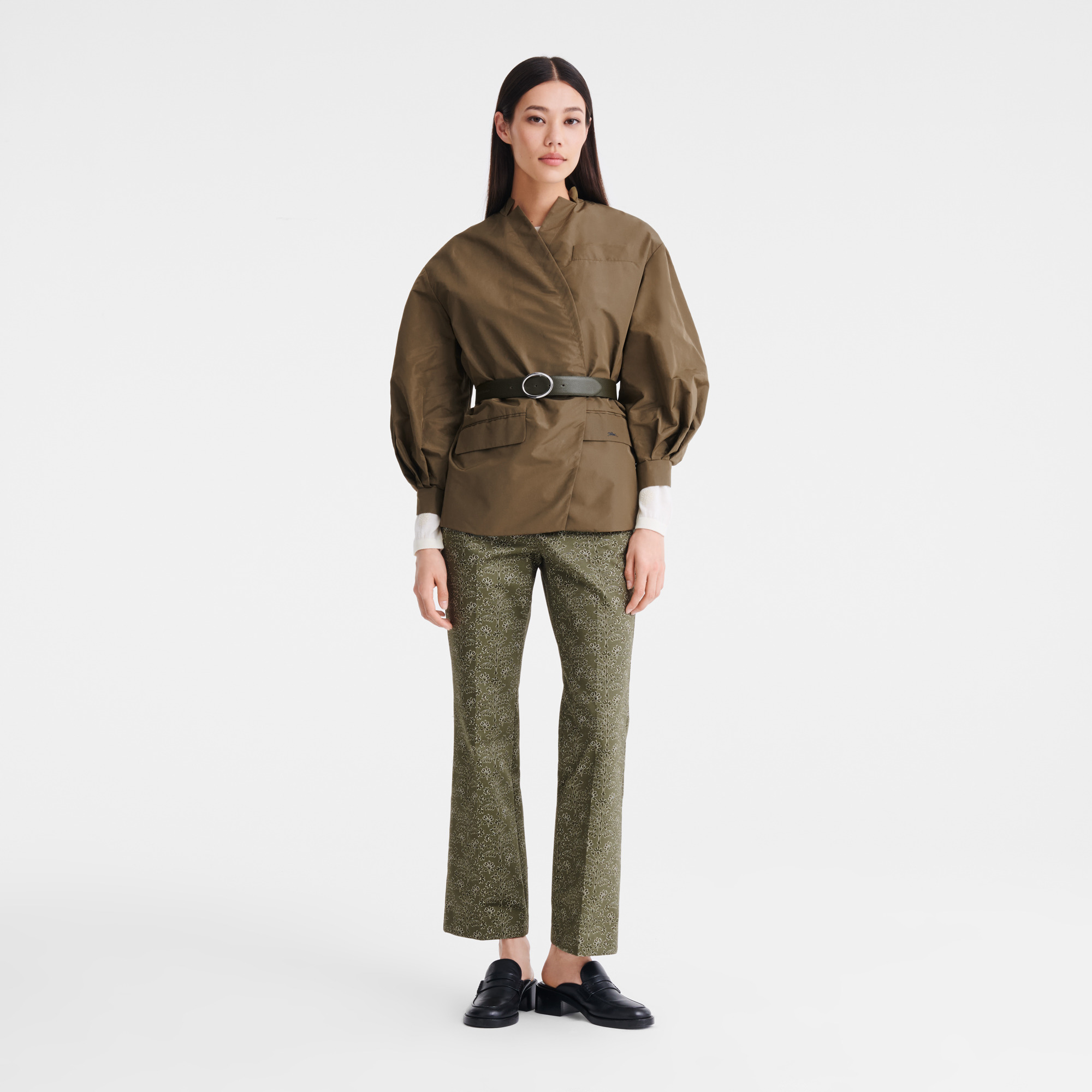Trousers Laurel - Printed gabardine - 2