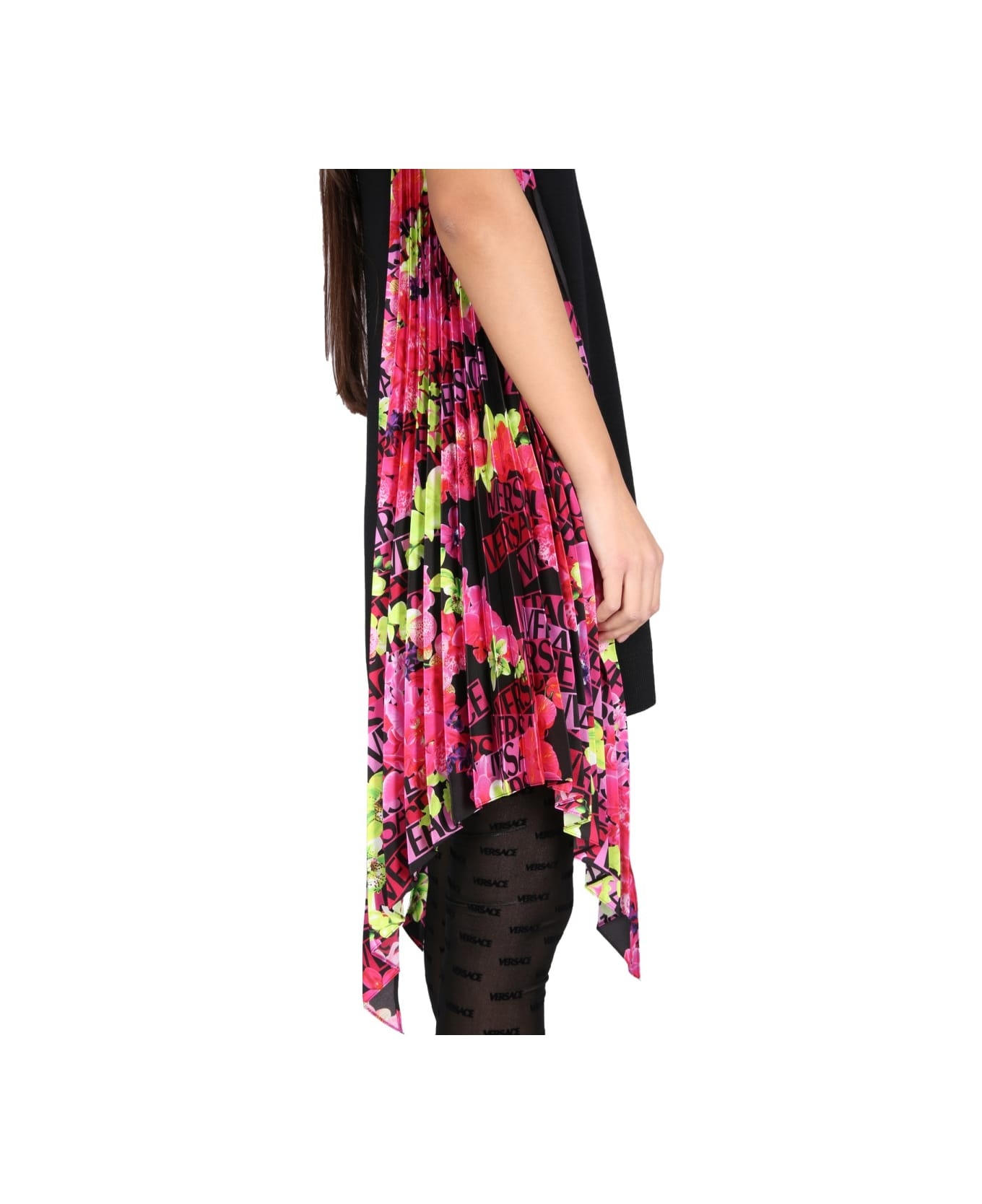 Orchid Logo Dress - 4