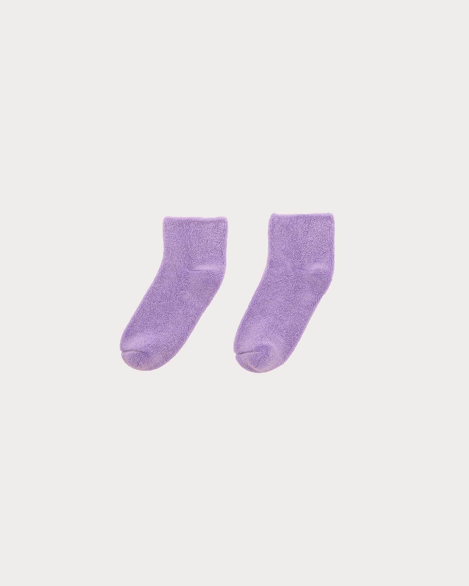 Buckle Ankle Socks - Textured Organic Cotton - 4