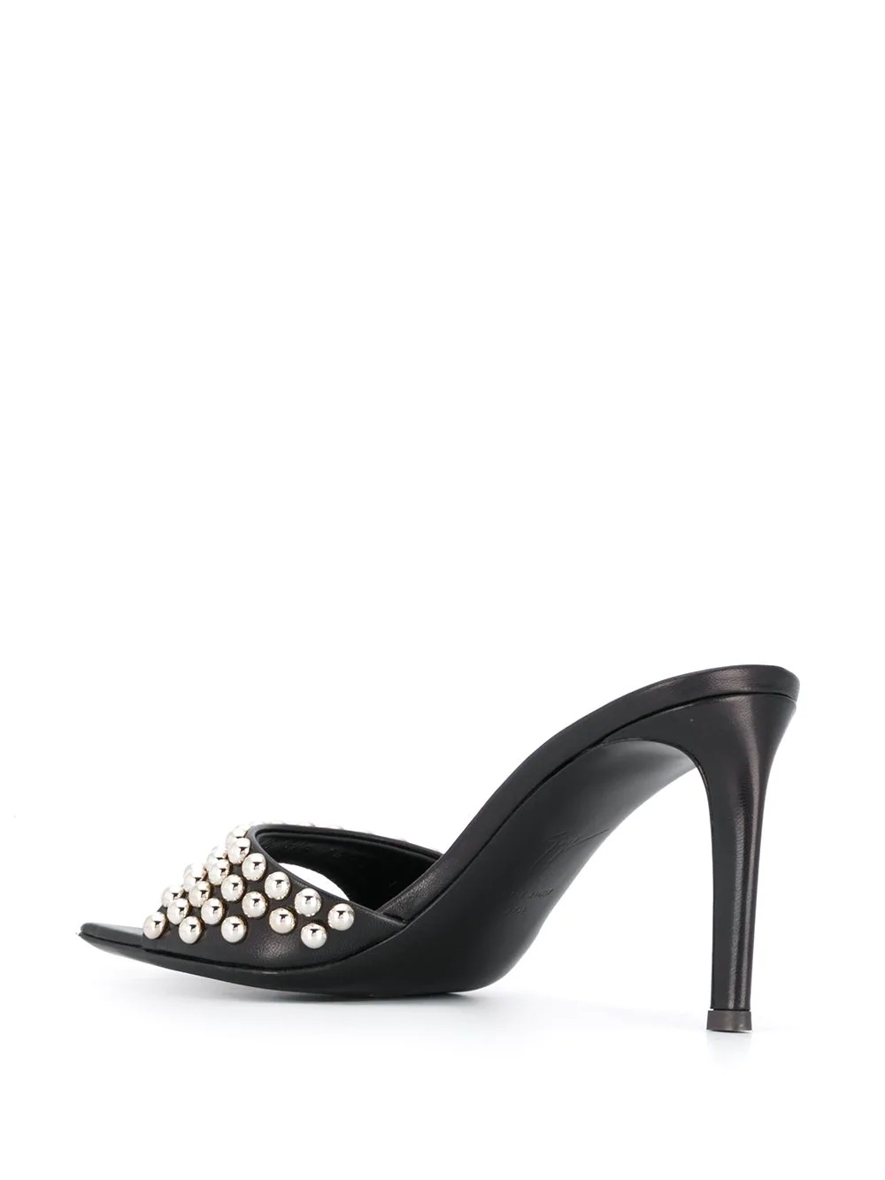 studded mid-heel sandals - 3