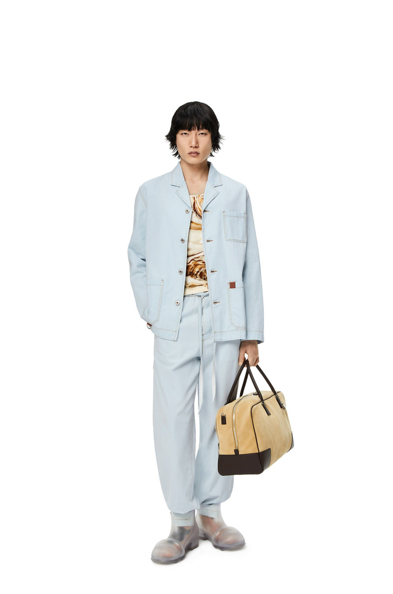 Loewe Drawstring trousers in denim outlook