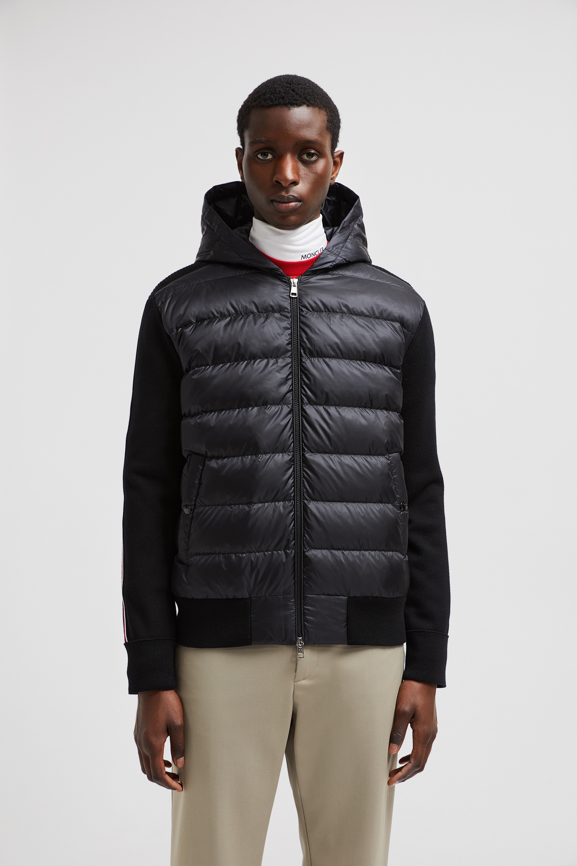 【MONCLER】Paddedウールパーカー Moncler Padded Wool Hoodie | REVERSIBLE
