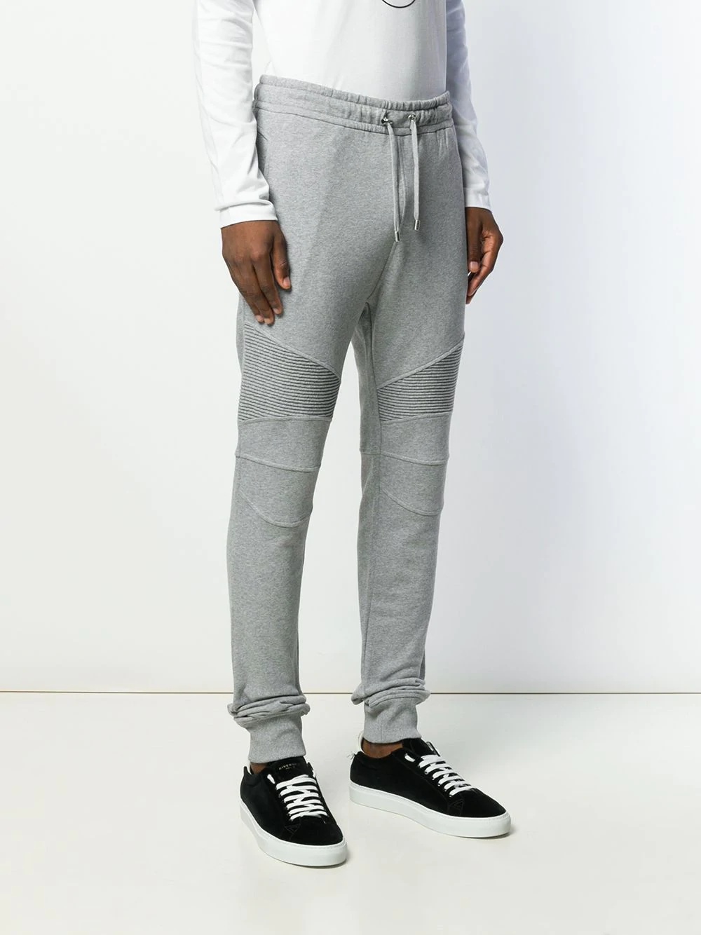 drawstring logo track pants - 3