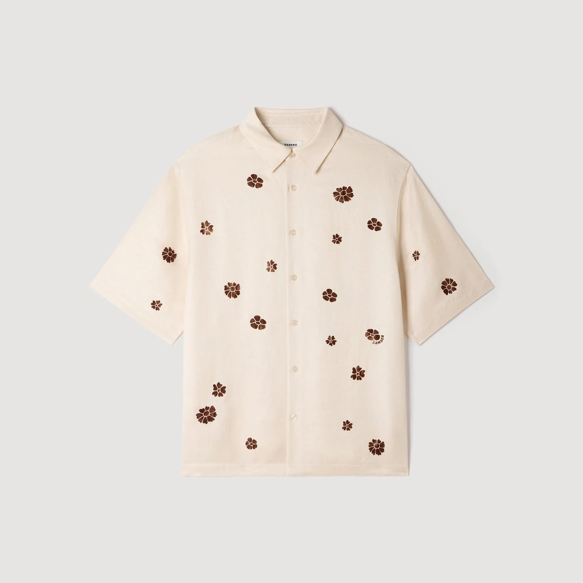 LOOSE-FIT FLORAL SHIRT - 1