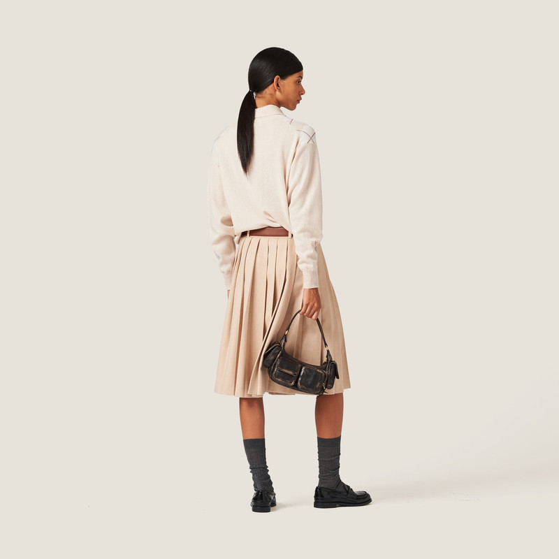 Cashmere knit polo shirt 3