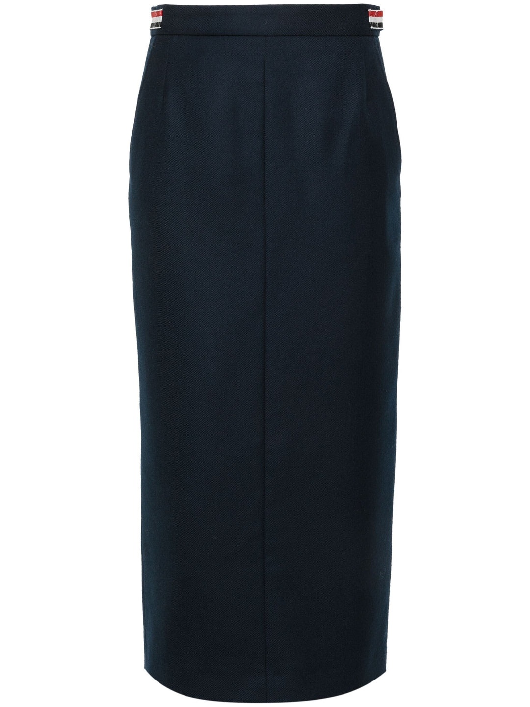 【送料&関税込】Thom Browne Calf Legth Side Tab Skirt In Sol Thom Browne Calf Legth Side Tab Skirt | club21 | REVERSIBLE