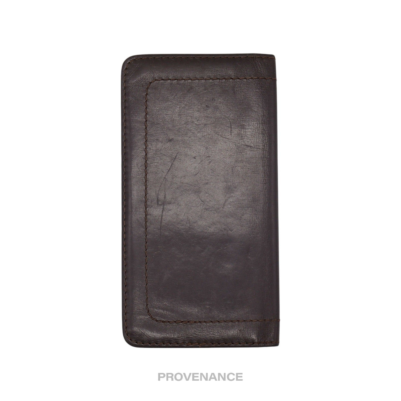 Louis Vuitton Long Wallet - Utah Brown Leather - 2