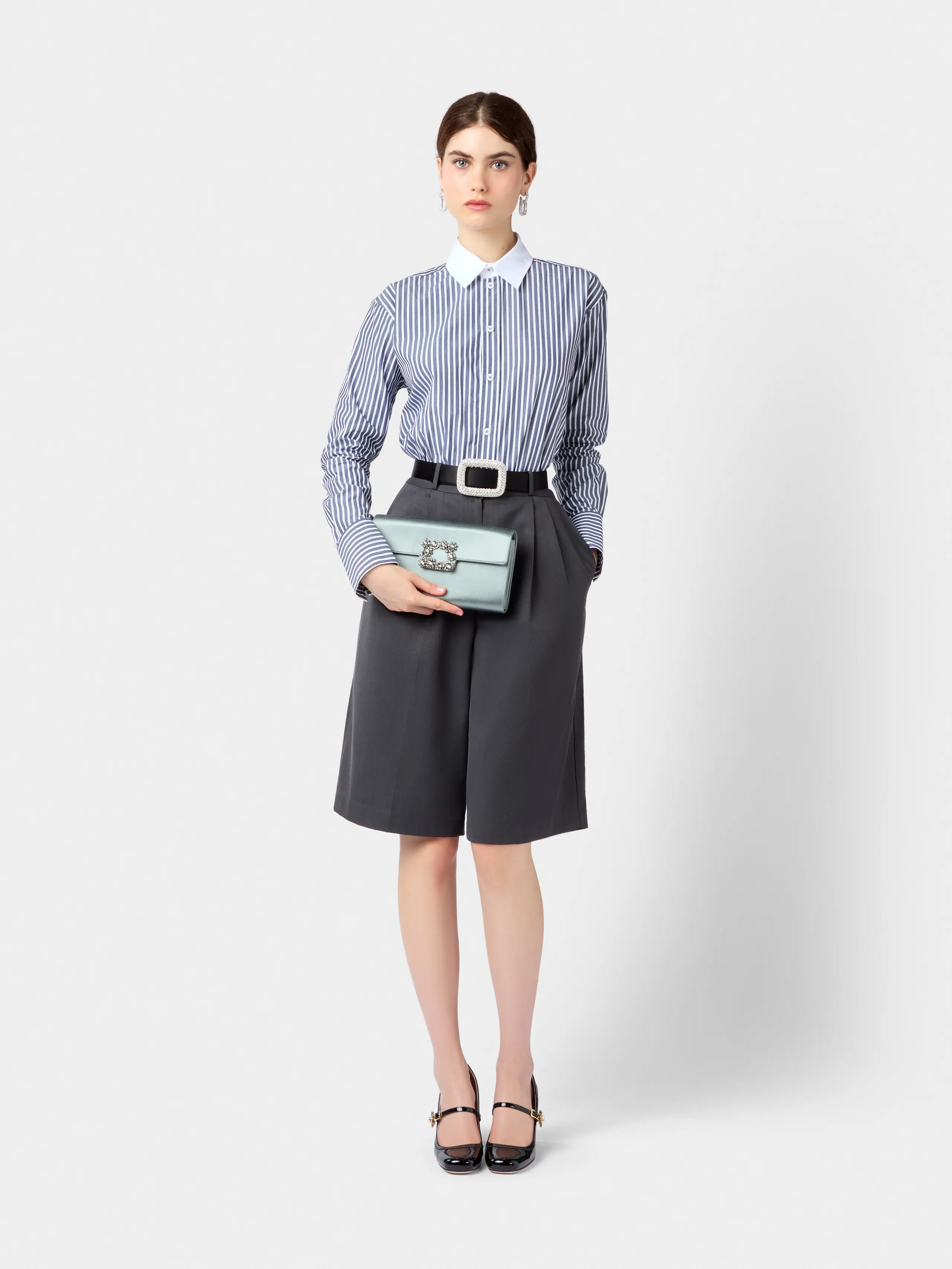 Efflorescence Clutch in satin - 6