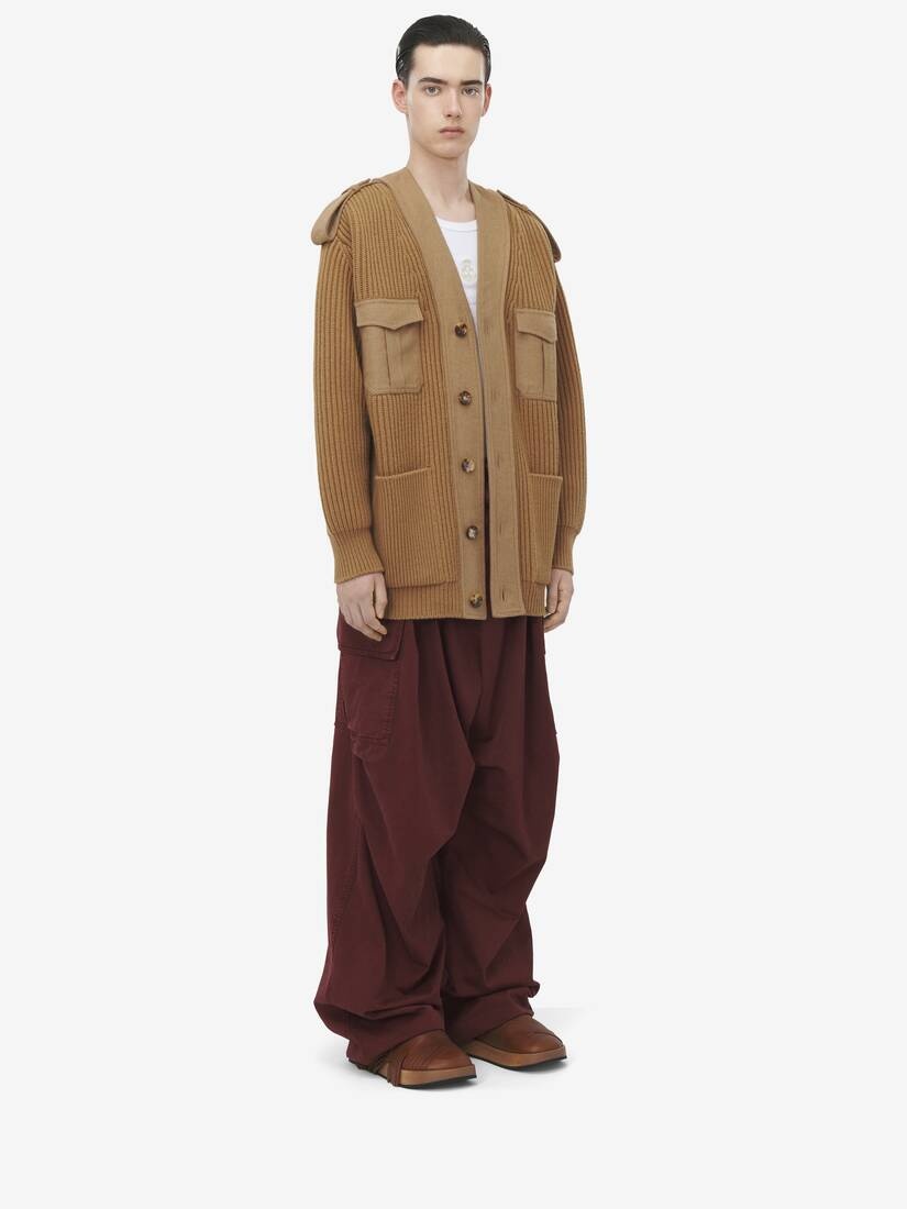 Oversized Utility Cardigan - 4