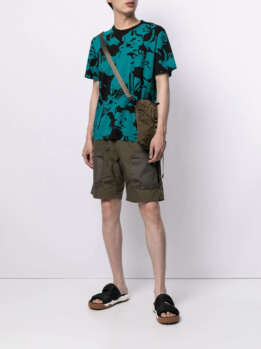 abstract-pattern short-sleeve T-shirt - 2