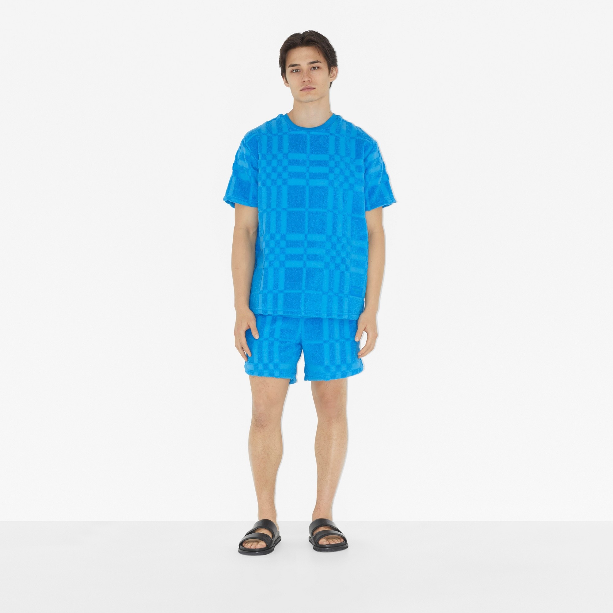 Check Cotton T-shirt - 2