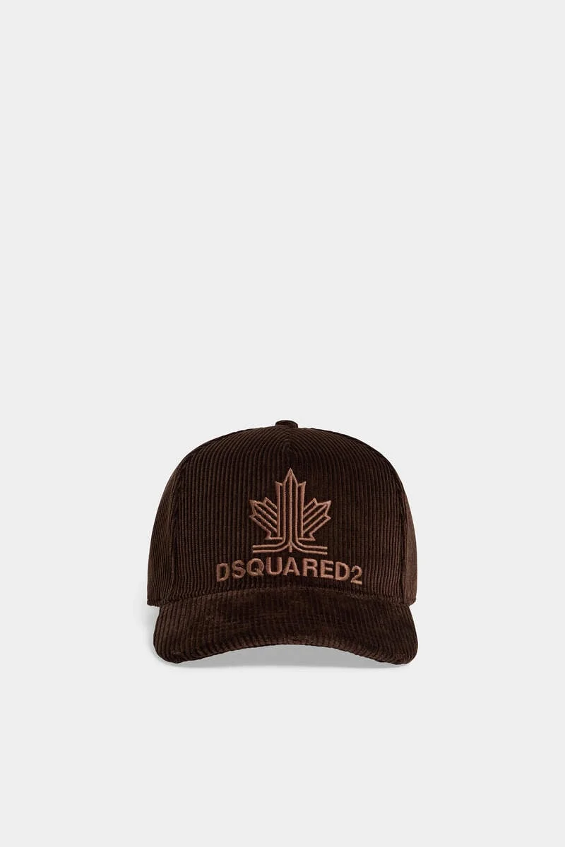 MAPLE LEAF EMBROIDERED BASEBALL CAP - 1