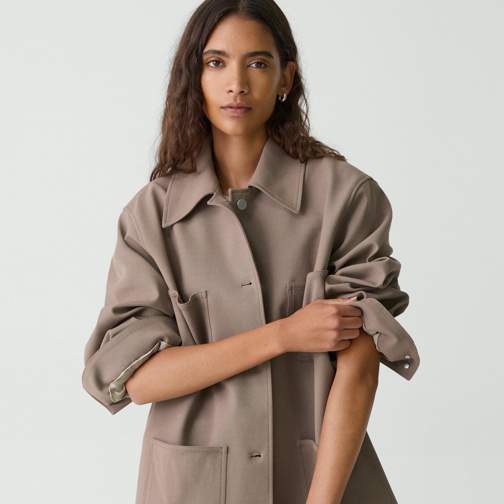 Oversized Utility Jacket in Neoteric Twill - 5