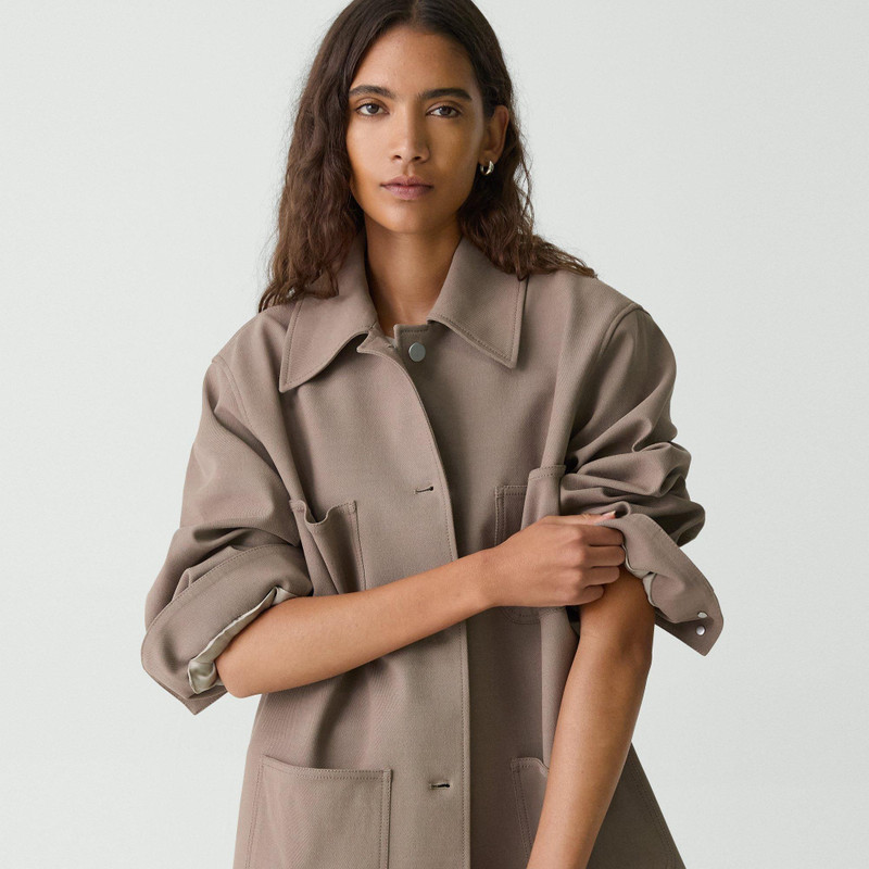 Oversized Utility Jacket in Neoteric Twill 5