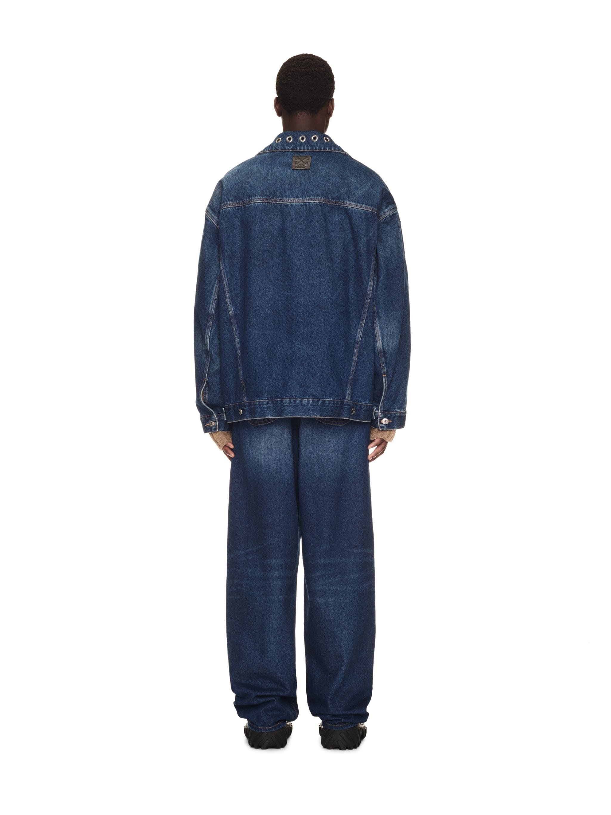 Eyelet Denim Jacket - 4