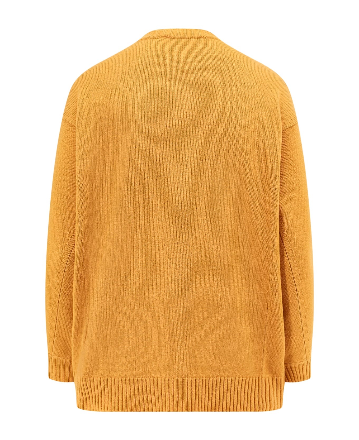'fido' Brown Wool Blend T-shirt - 2