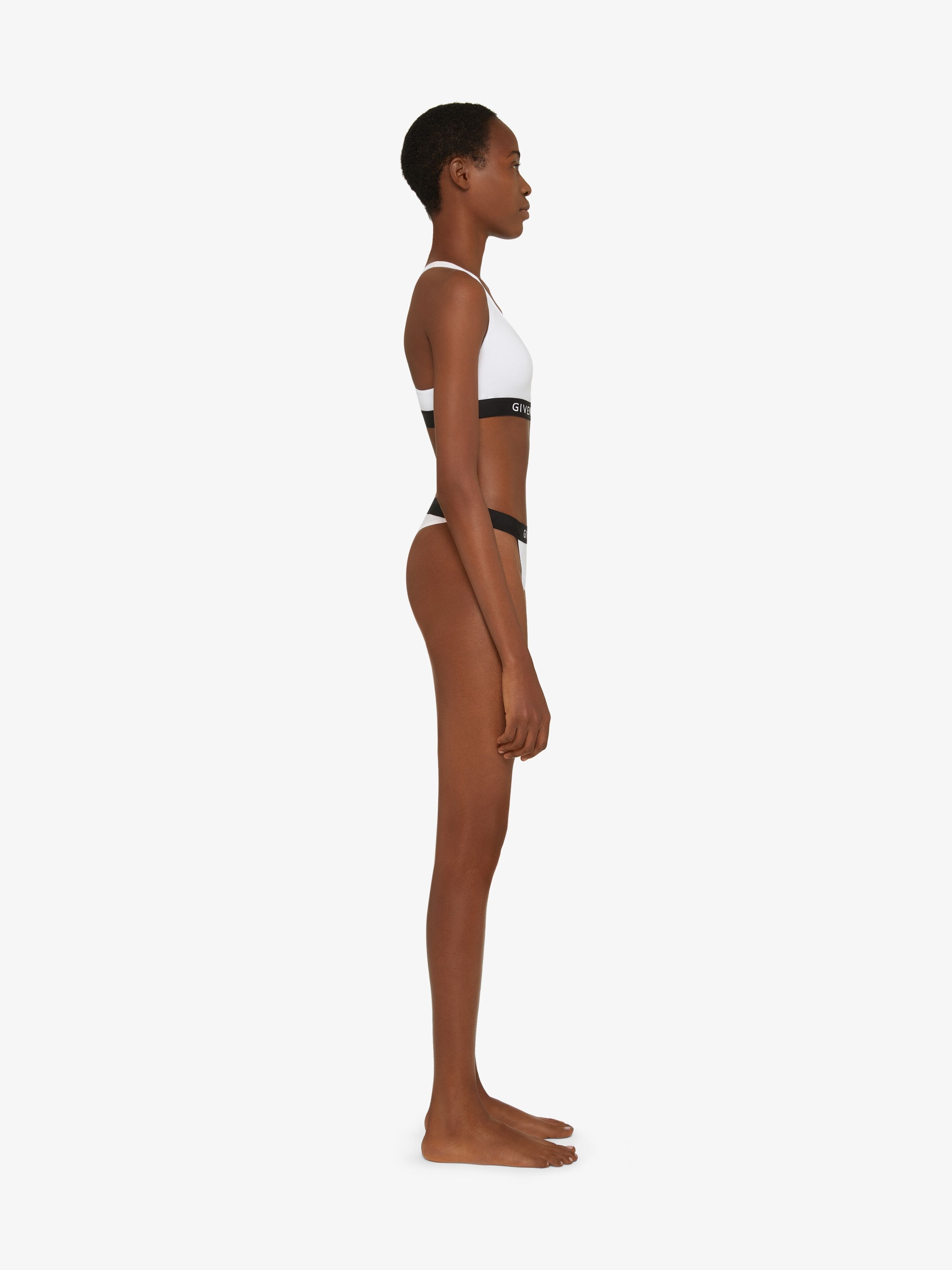 THONG IN JERSEY BIO WITH GIVENCHY 4G SIGNATURE - 3