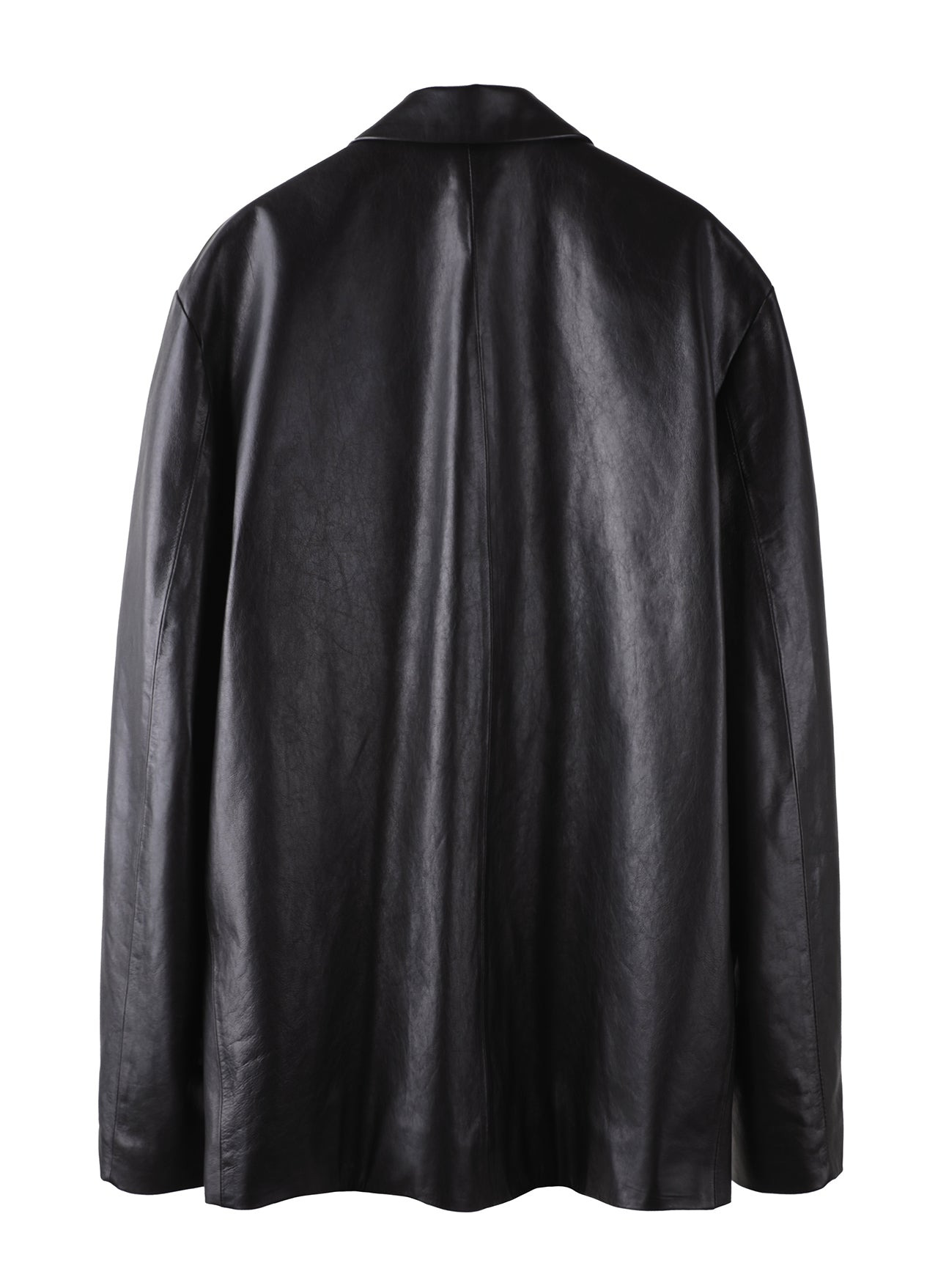 8.0 LEATHER JACKET CENTER (BLACK) - 3