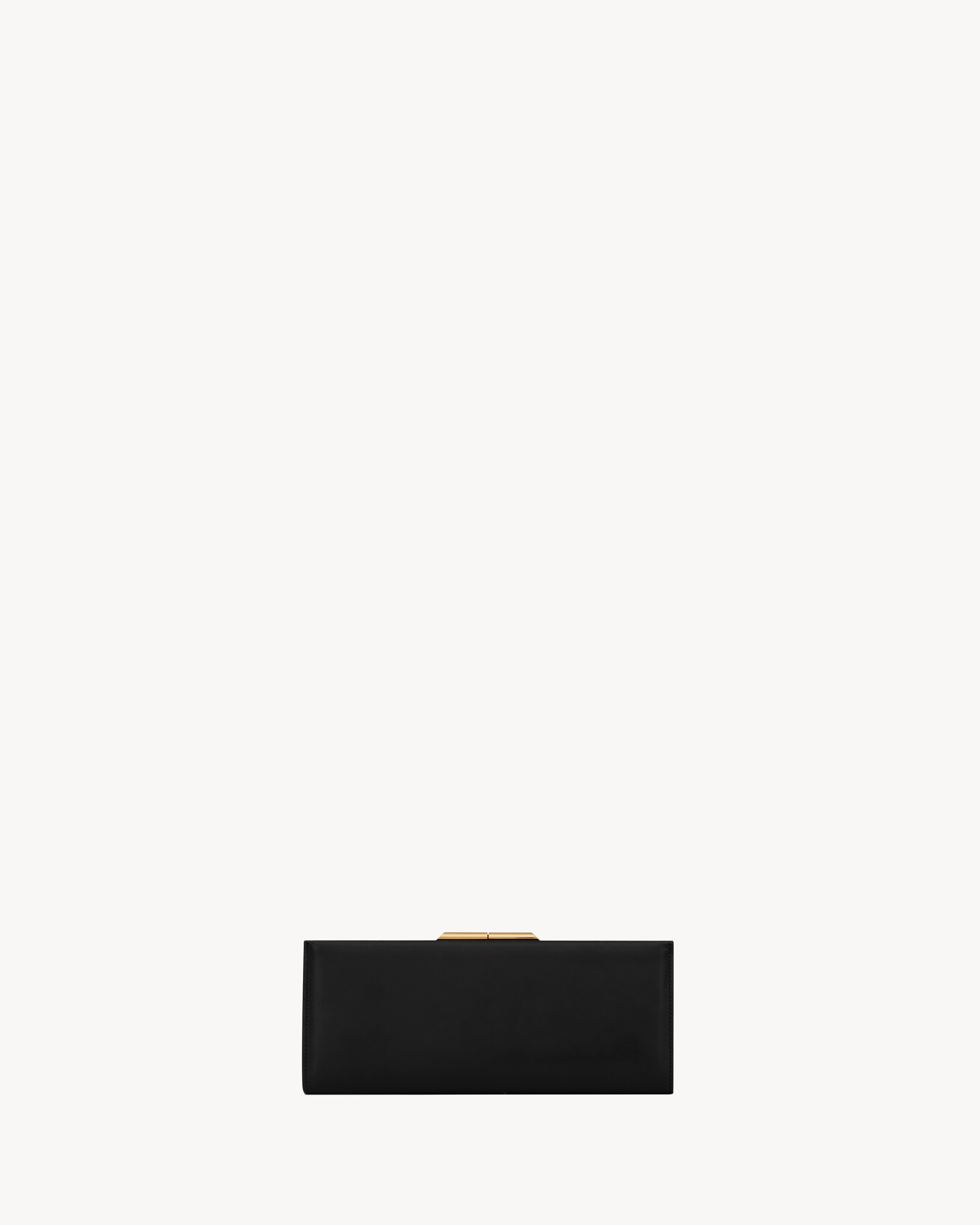 MIDNIGHT SMALL CLUTCH IN SMOOTH LEATHER - 3