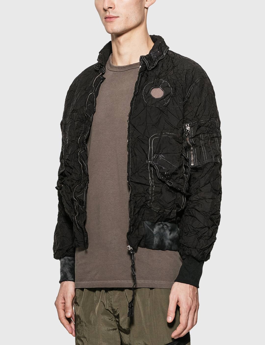 Readymade Airbag Shrink Bomber Jacket - 2