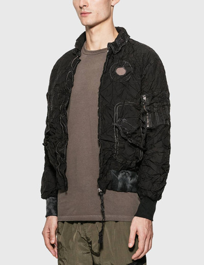 Kanghyuk Readymade Airbag Shrink Bomber Jacket outlook