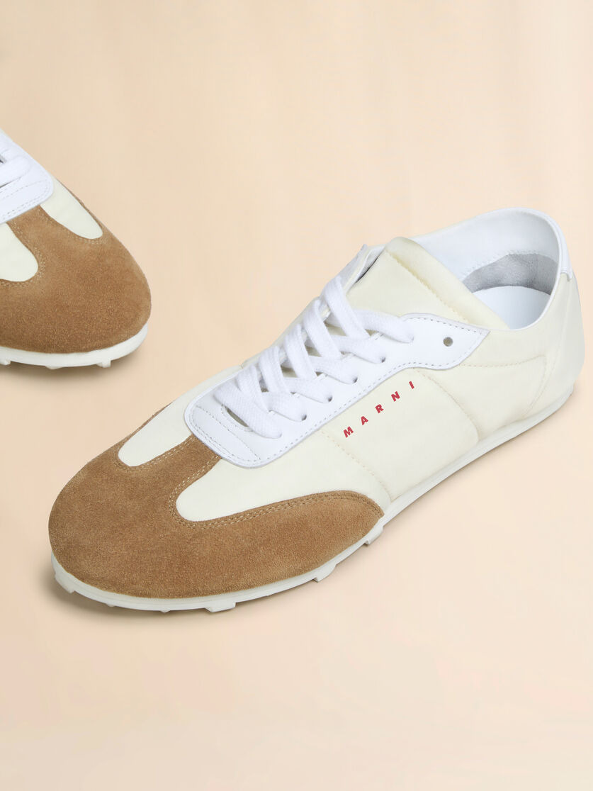 OFF-WHITE NYLON SOFTY SOCCER SNEAKER - 4