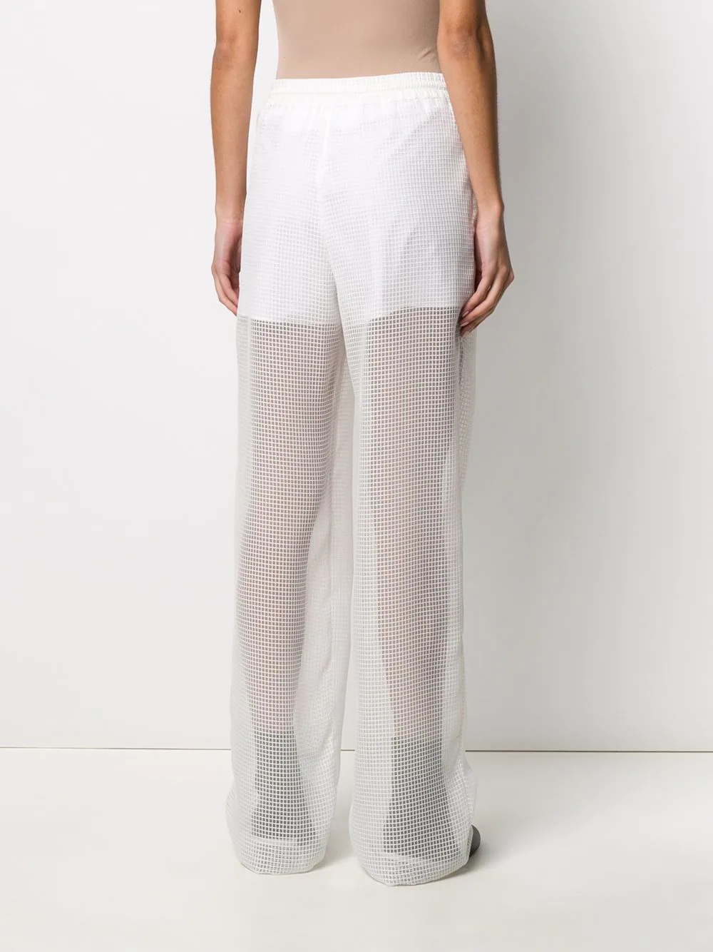 straight-leg mesh track pants - 4