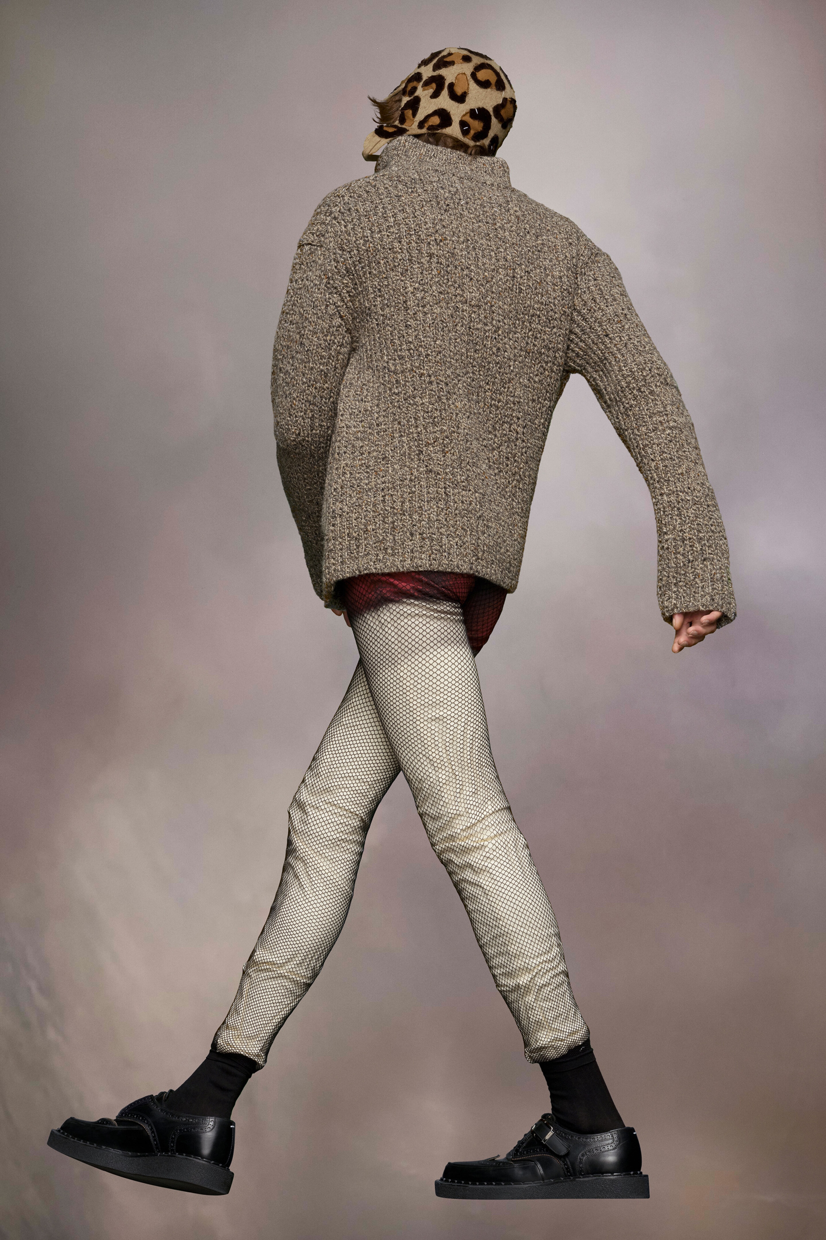Mended zip sweater - 4