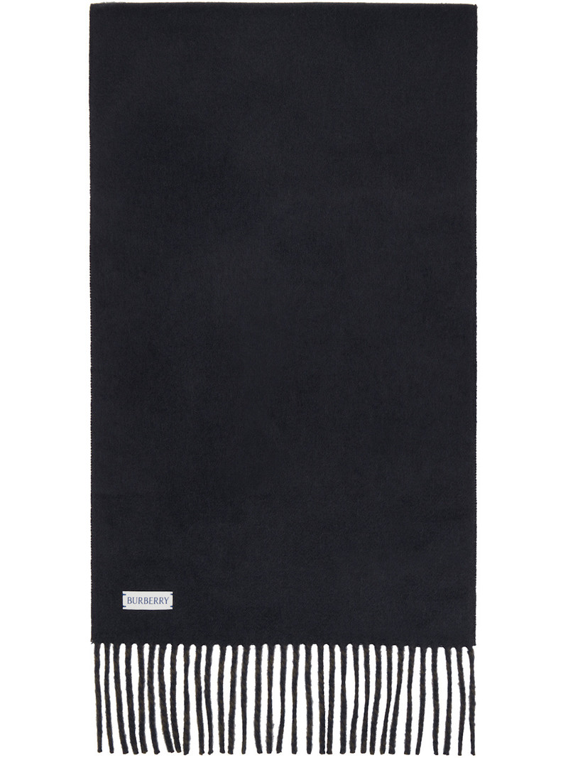 Burberry Brown Reversible Cashmere Scarf outlook