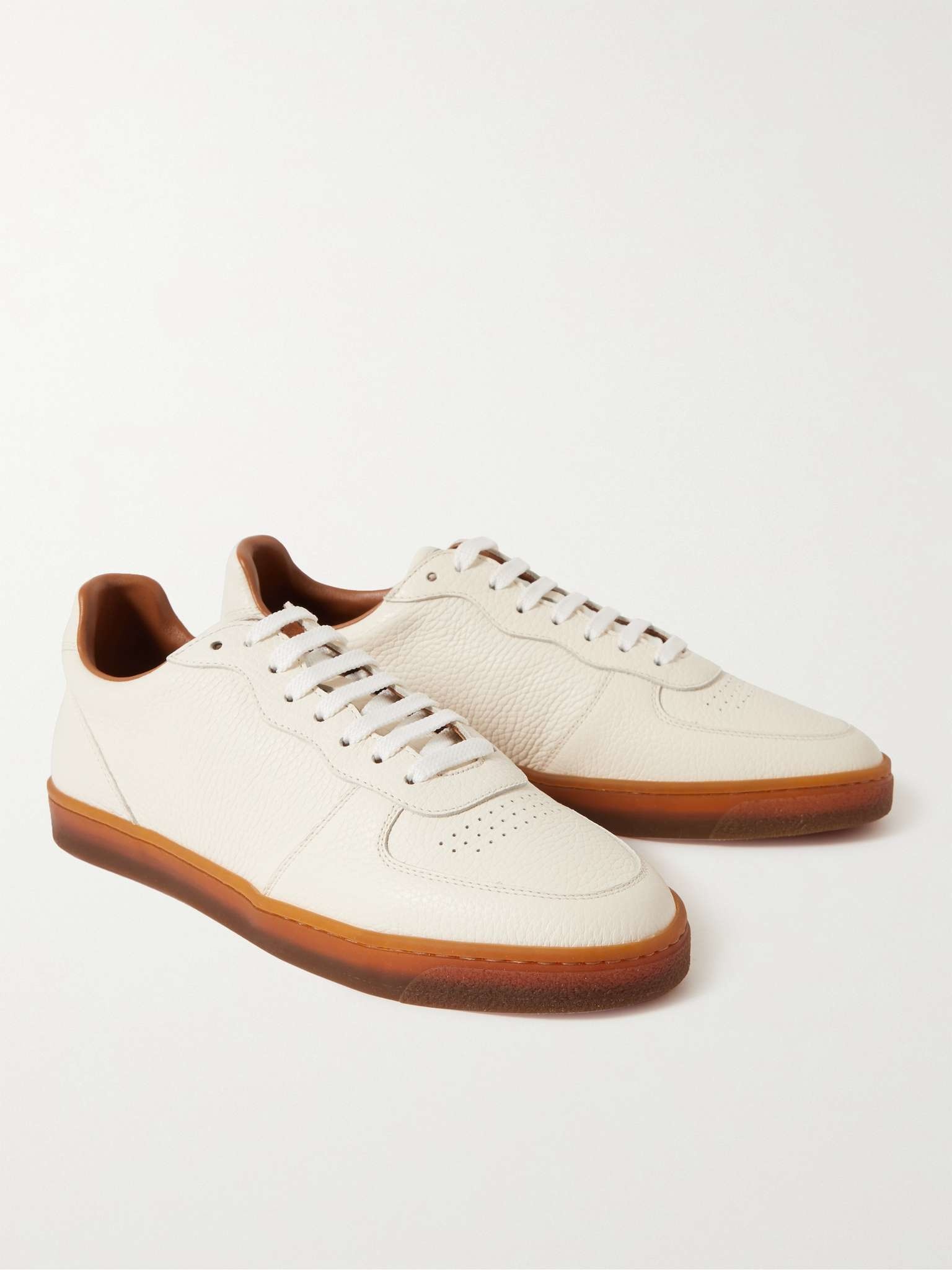 Full-Grain Leather Sneakers - 4