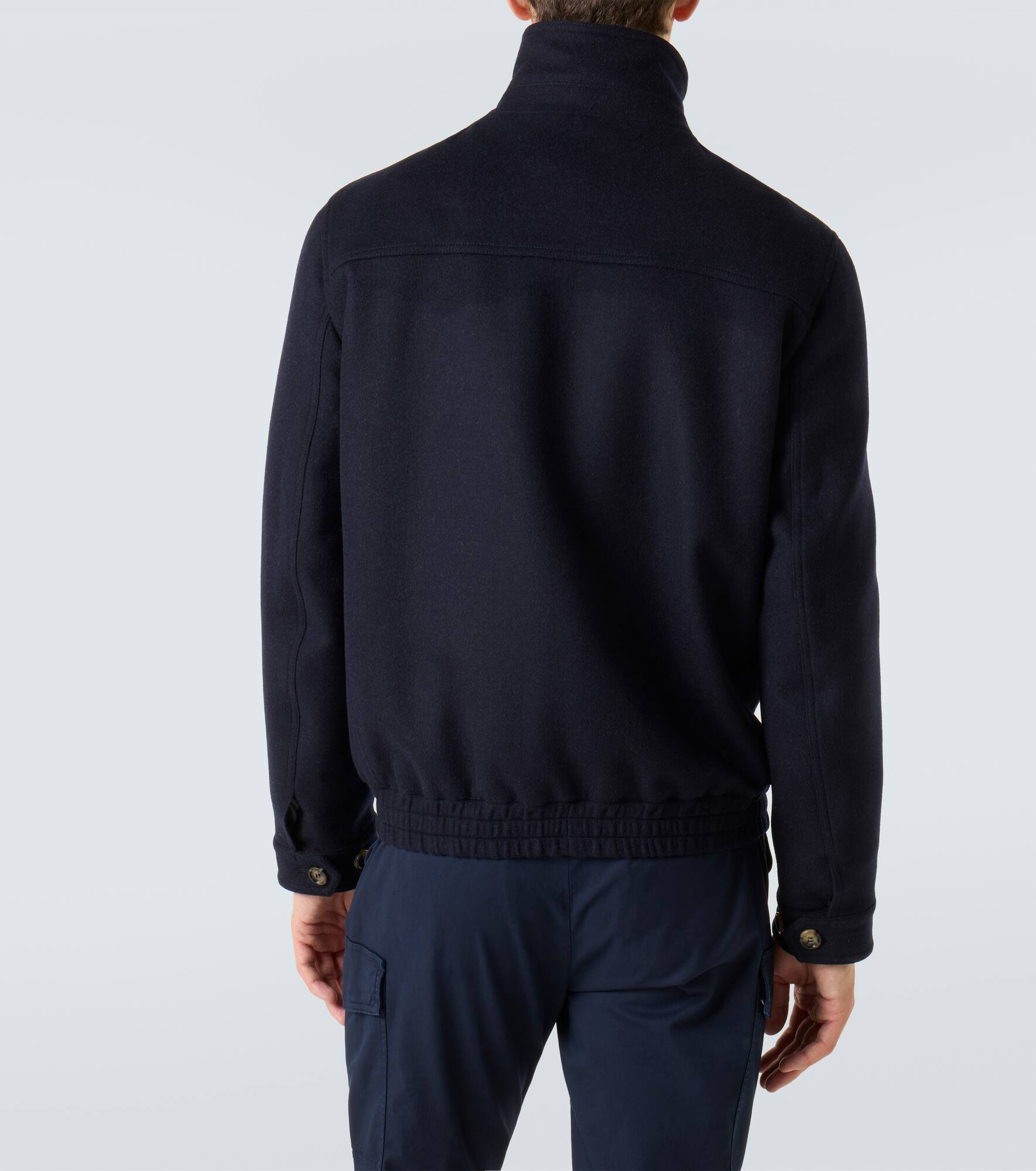 Wool blouson - 4