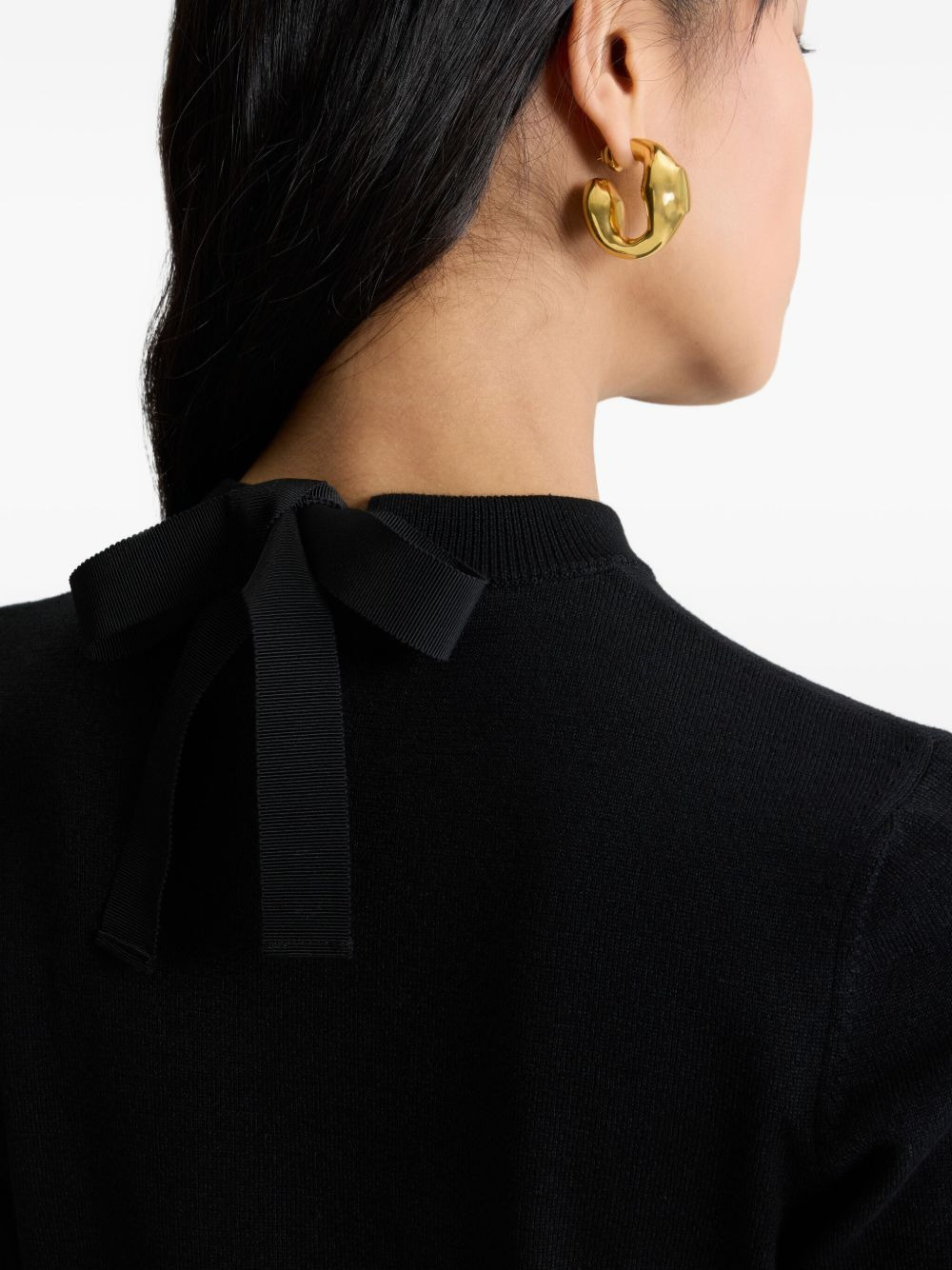 logo-embroidered sweater - 5