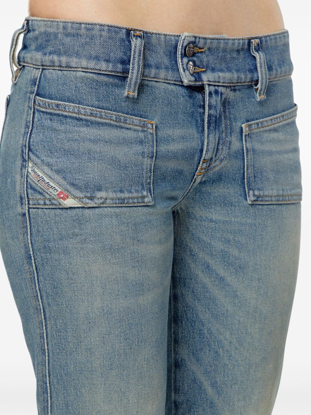 D-Hush low-rise bootcut jeans - 5