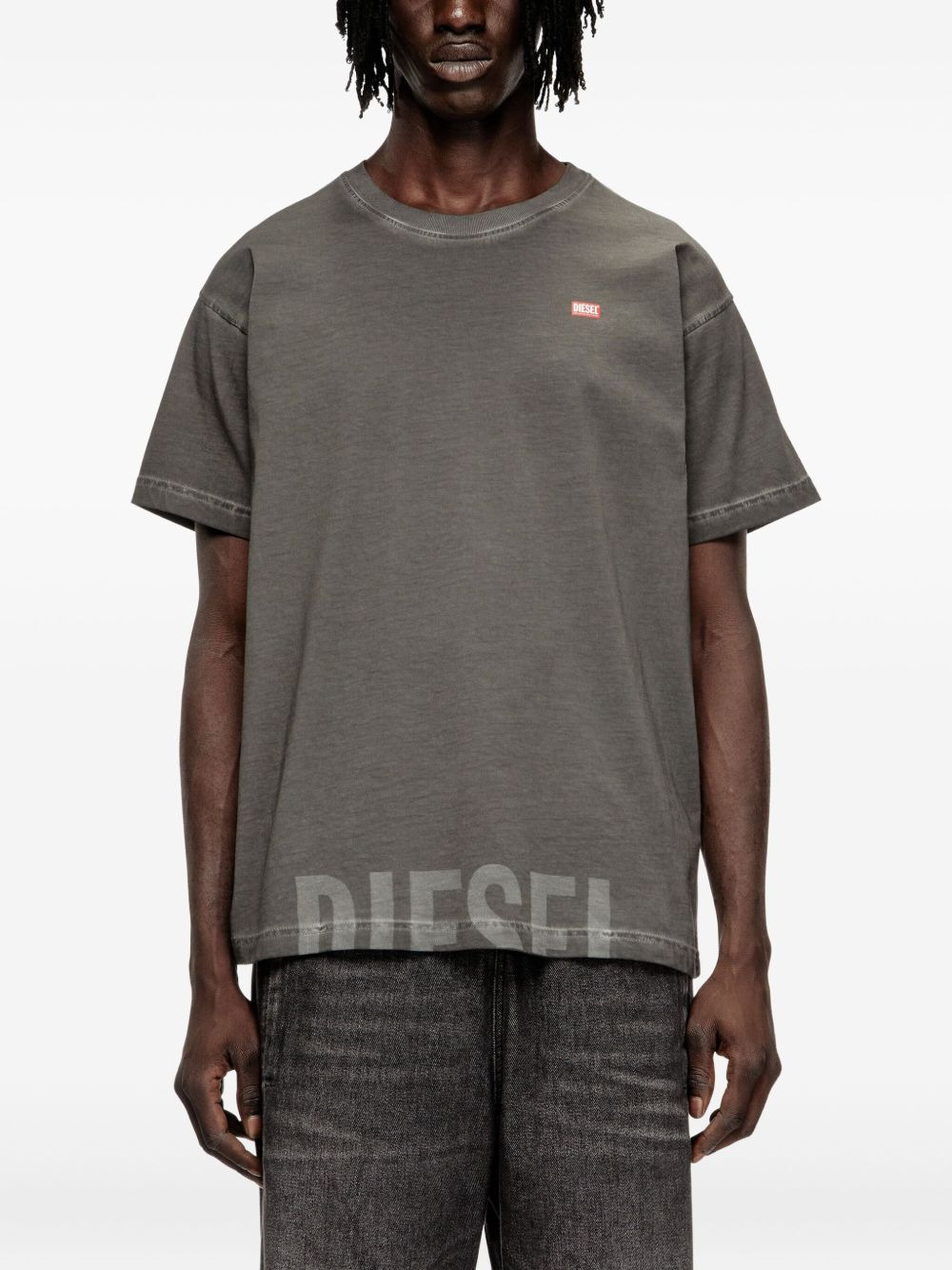 Norm logo-detail cotton T-shirt - 3
